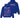 Eat Different Deluxe Organic Box Hoodie - Pink on Cobalt Blue by Plant Faced Clothing