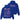 Eat Different Deluxe Organic Box Hoodie - Pink on Cobalt Blue by Plant Faced Clothing