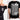 Make The Connection Double Tee - Black by Plant Faced Clothing