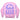 No Beef Sweater - Baby Pink x Electric Blue by Plant Faced Clothing